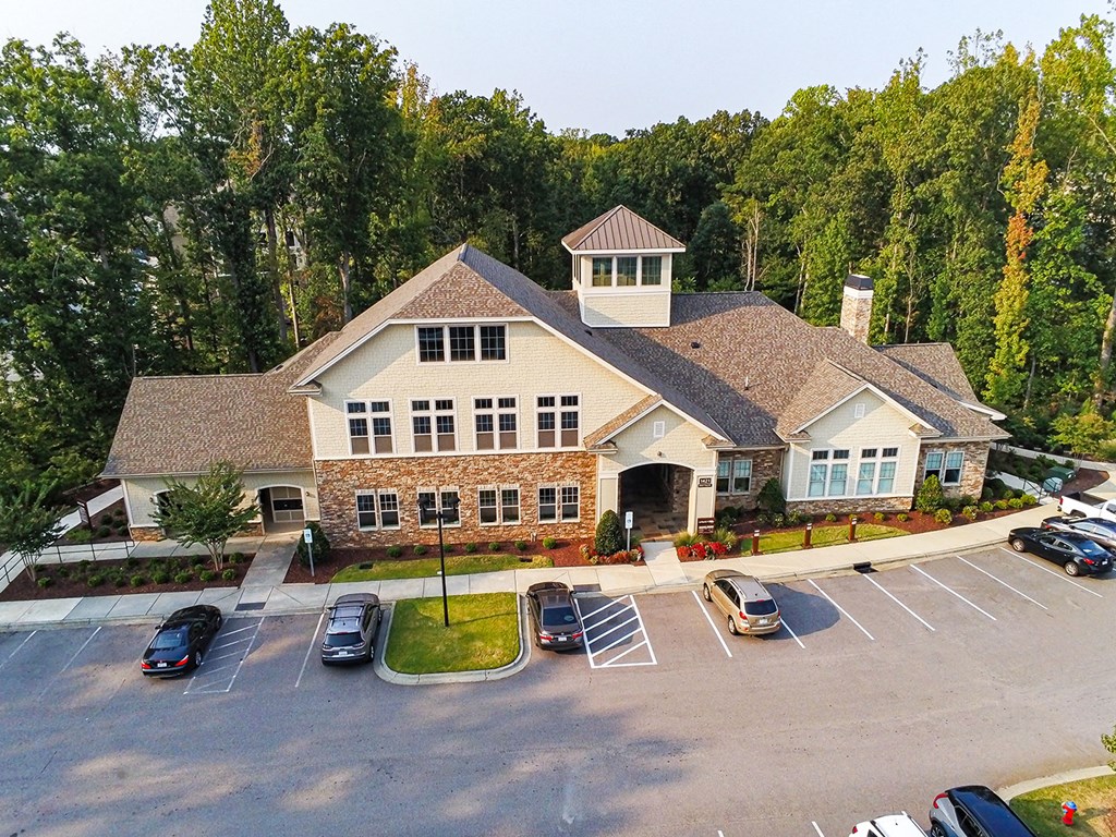 Extensive clubhouse and recreation center with fireplace