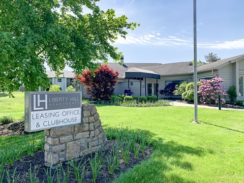 Liberty Hill Apartments clubhouse and Leasing Office