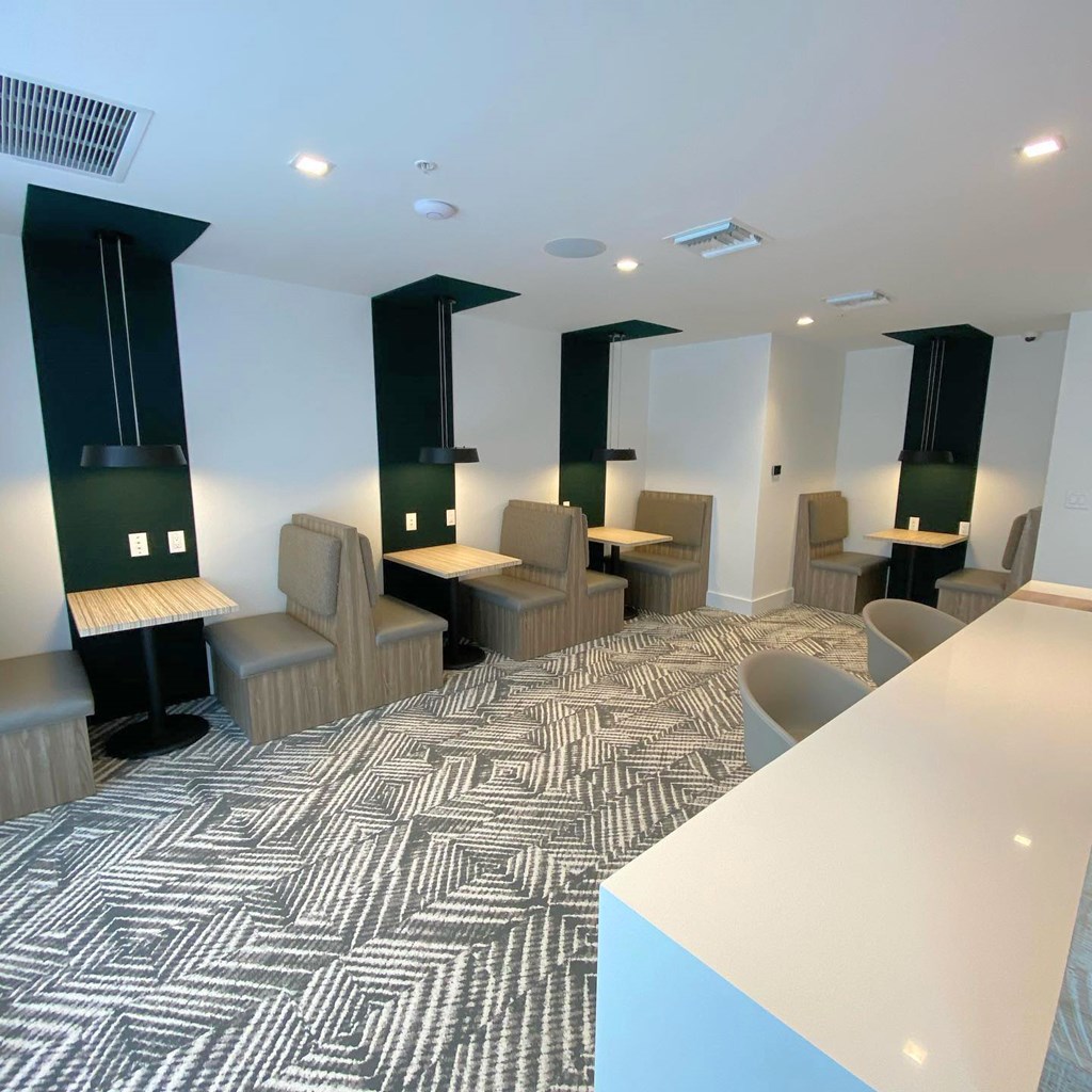 Business center equipped with WiFi