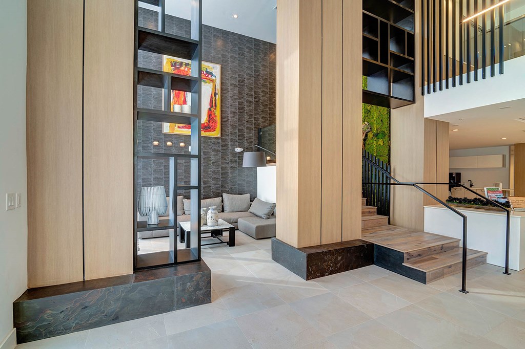 Multi-story clubhouse