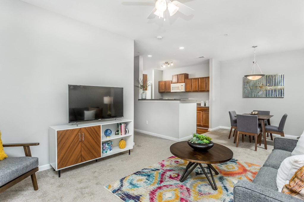 Open concept floor plans