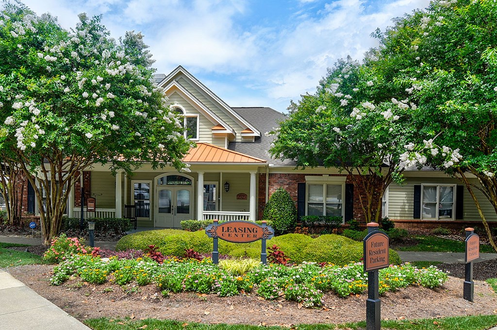 Leasing office and clubhouse