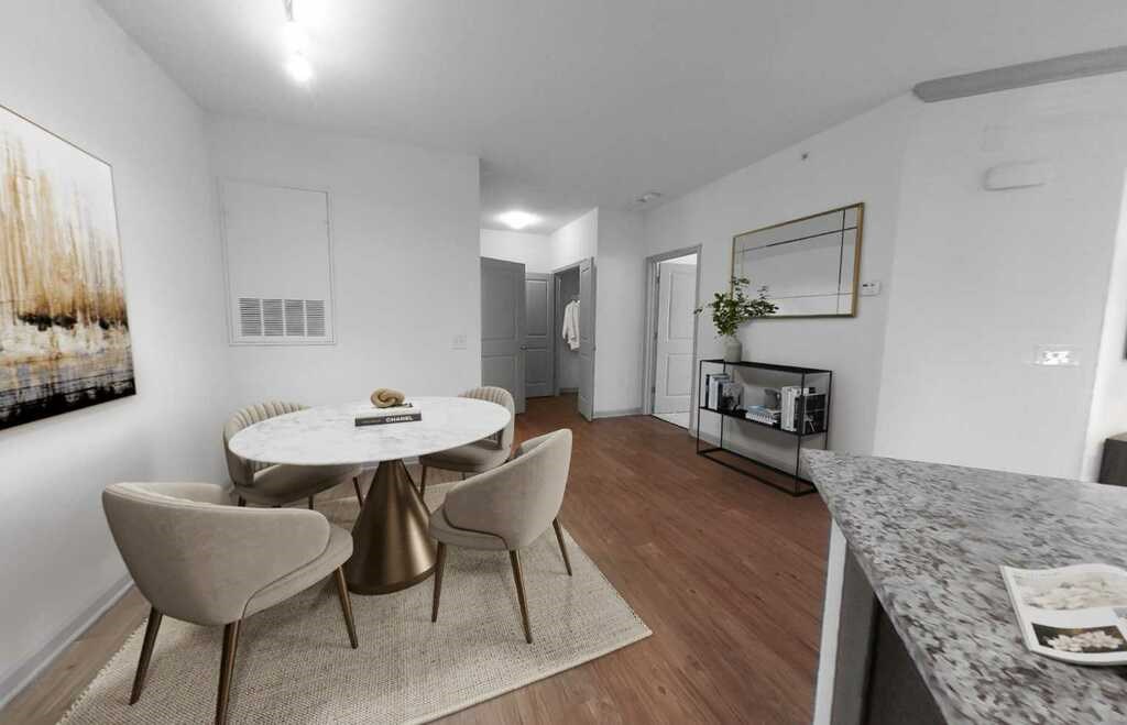 Townhomes feature fully-equipped kitchens with granite countertops