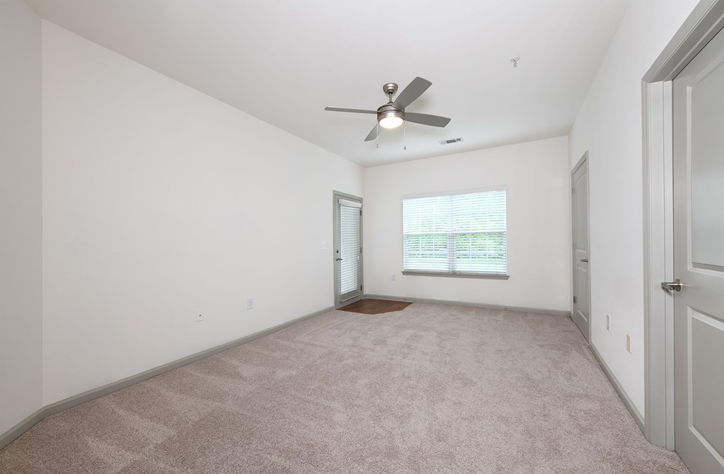 Oversized bedrooms accommodate king size furniture