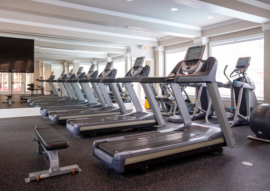 Newly renovated fitness studio with Matrix equipment