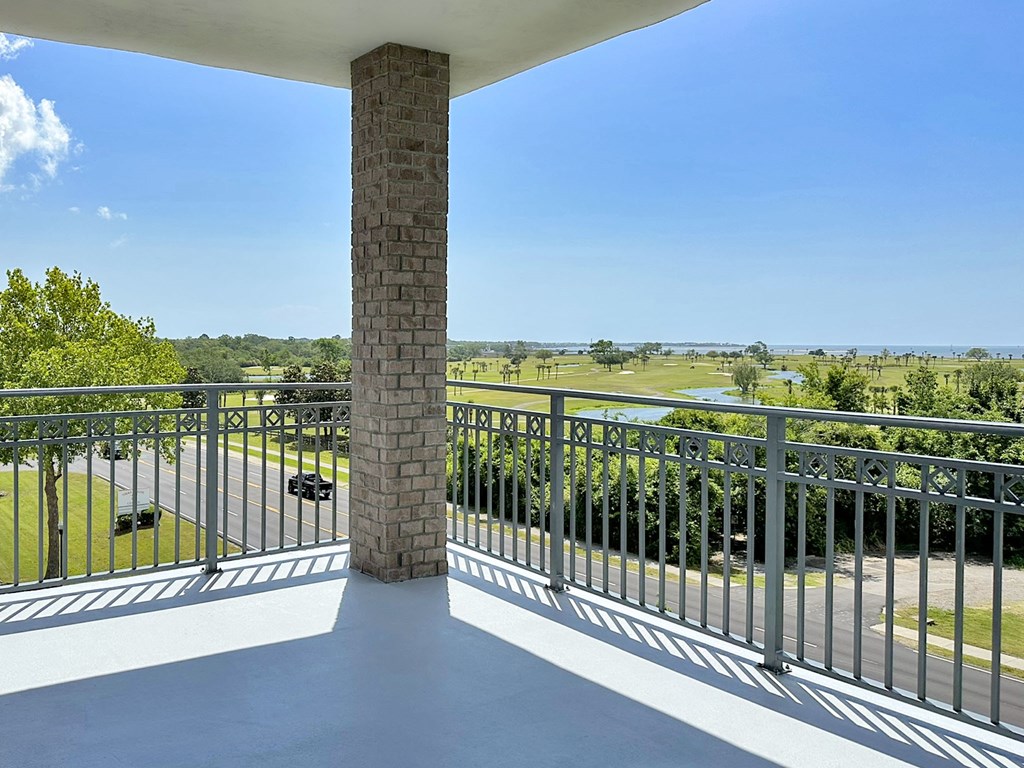 Spectacular balcony views