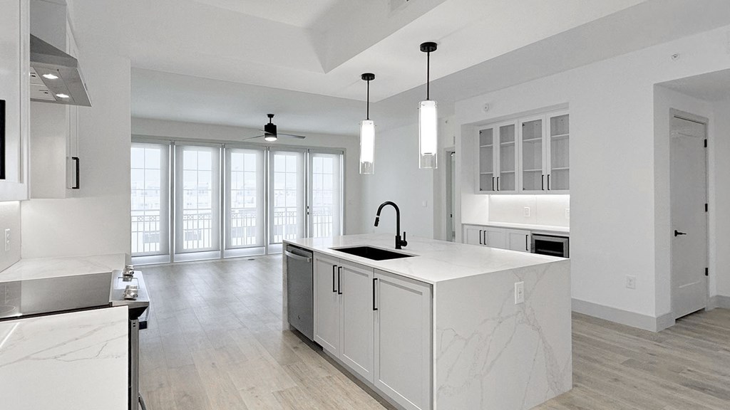 Open-concept floor plans