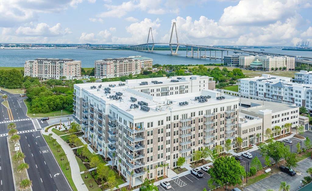 Less than 5 minute commute to downtown Charleston across Arthur Ravenel Jr. bridge