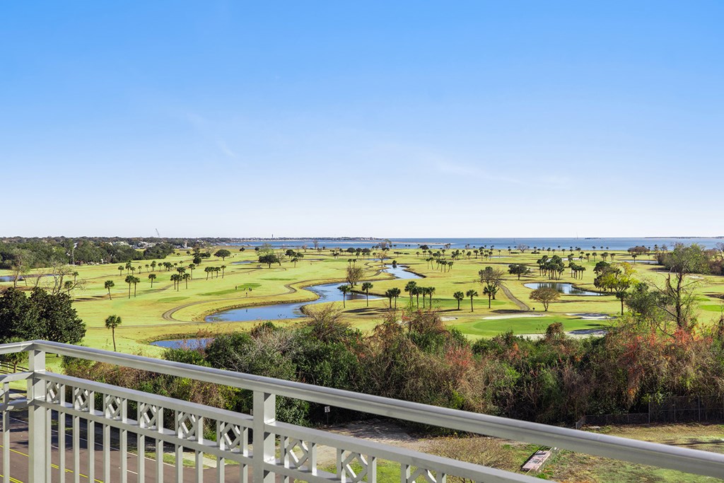 Scenic golf course views from our balconies