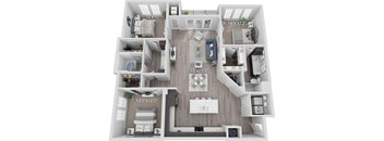 A 13x12 inch bedroom is shown in the image.
