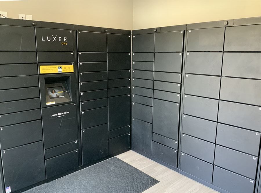 Luxer One package lockers