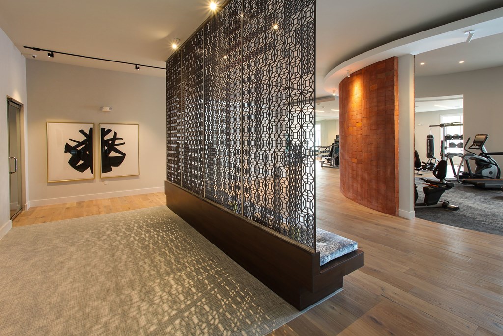 Clubhouse with fitness center