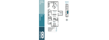 01 Series 1 Bedroom+Den / 1 Bath