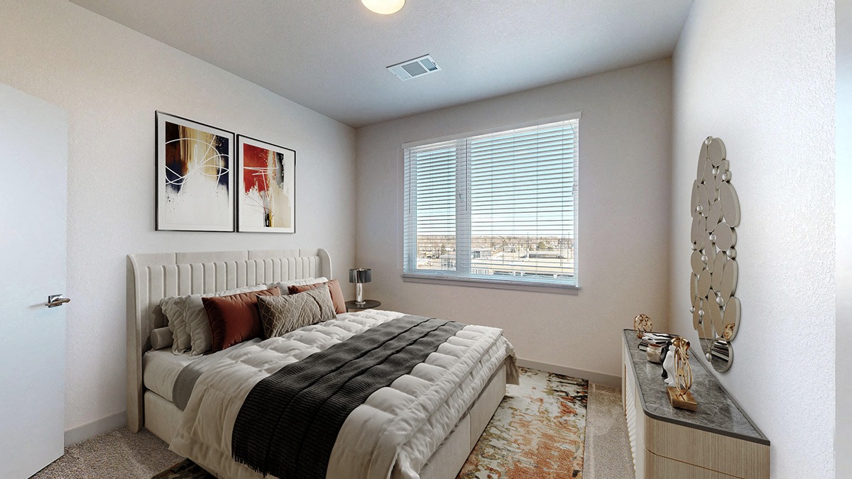 Large Bedroom at Railside at Wadsworth Station, Lakewood