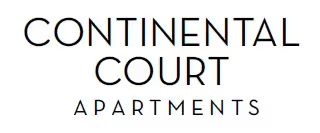 A logo for Continental Court Apartments is displayed.