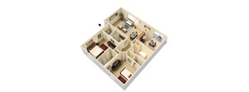 2 Bedrooms, 2 Bathrooms