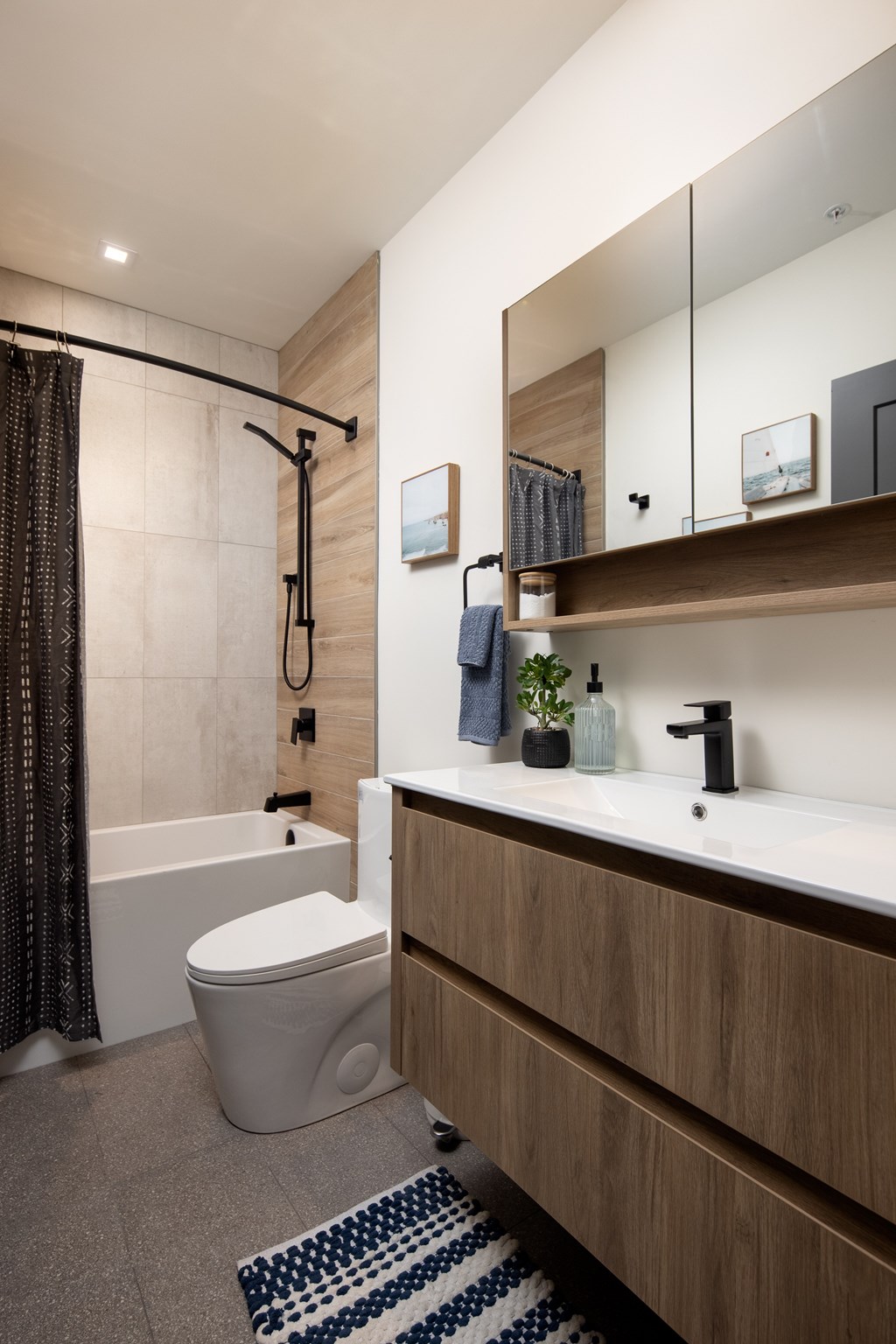 A modern bathroom at Damask, Windsor, N8S 0B7