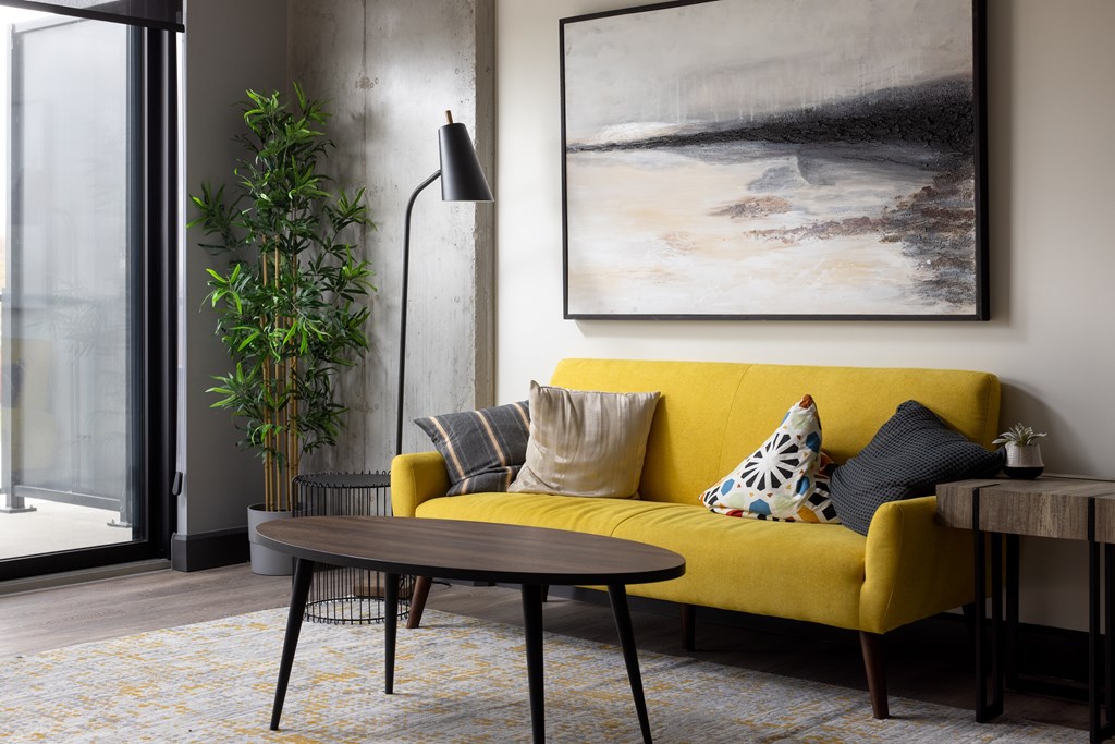 Living Area at Damask, Windsor Ontario