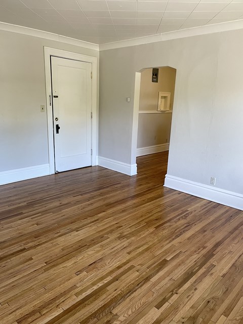 Newly refinished hardwood floors throughout.