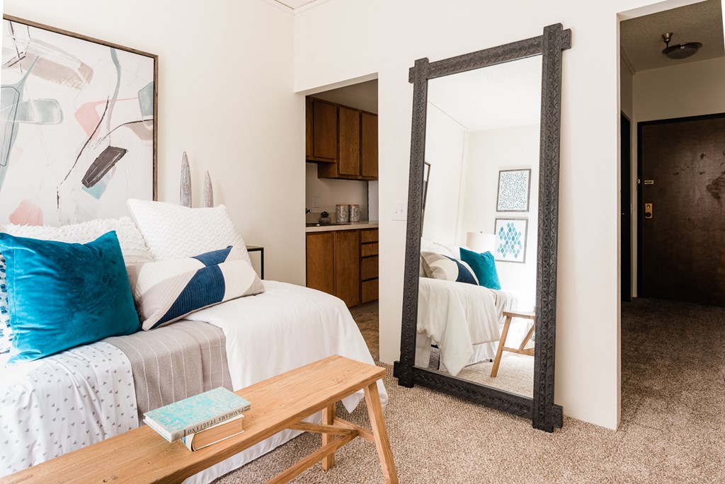 sample bel aire studio living area