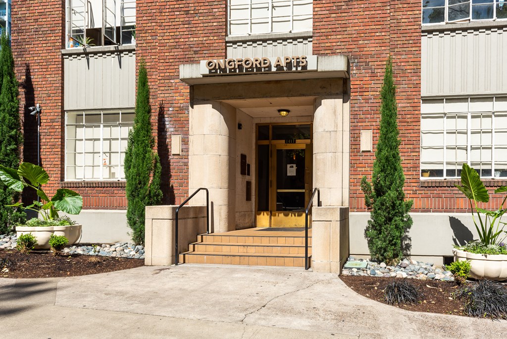 Ongford Apartments welcoming entry to your new home