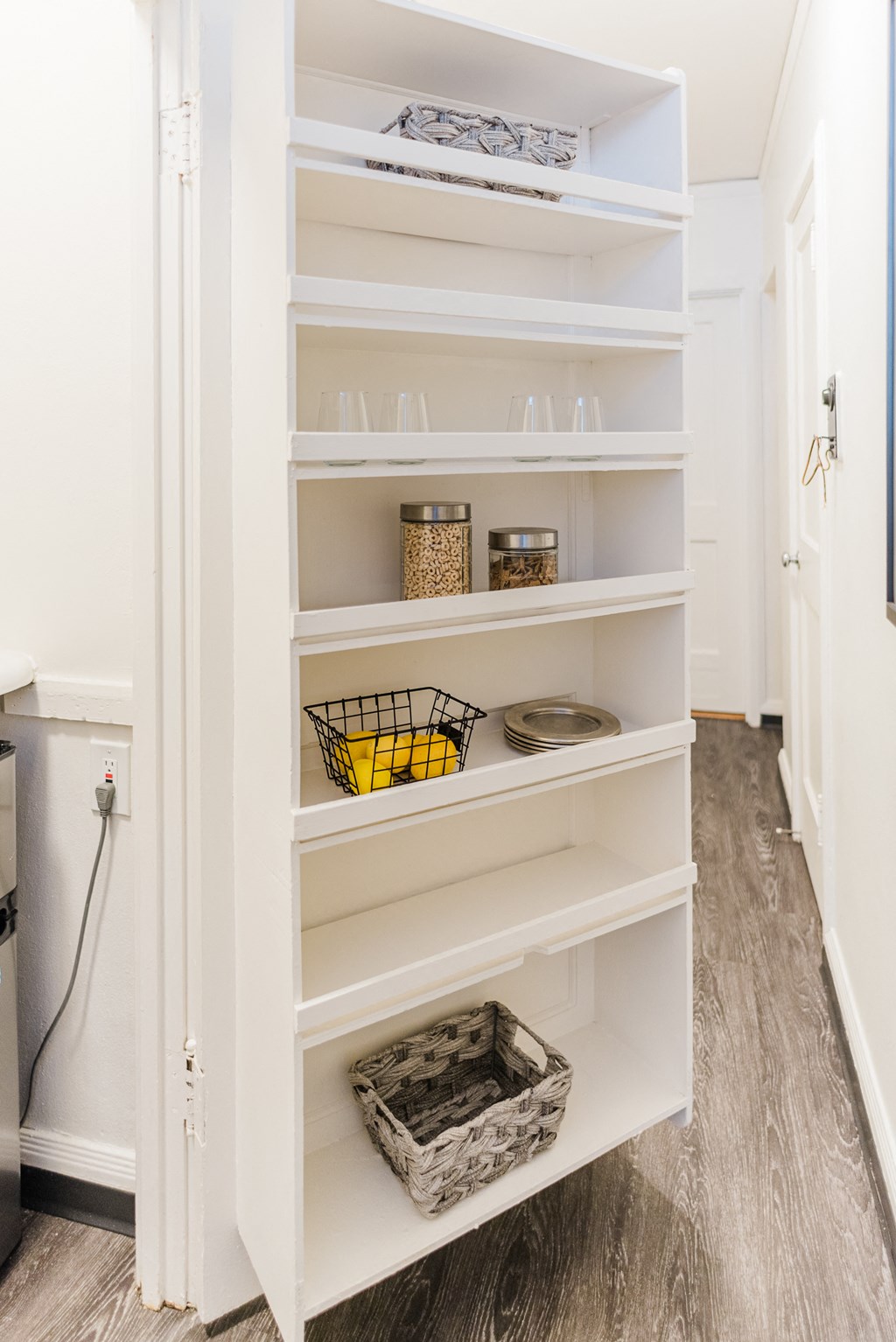 Lots of storage in efficient kitchen