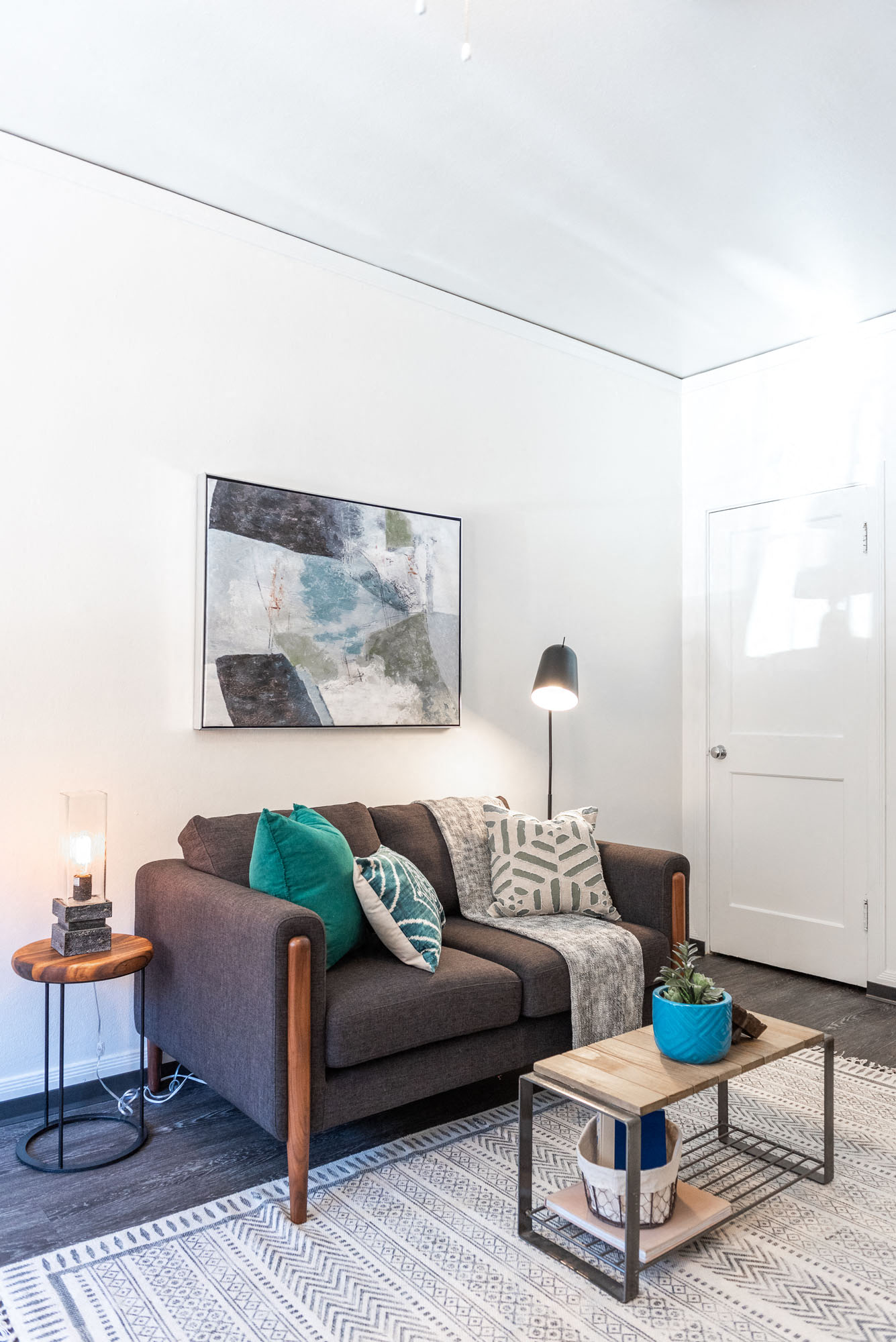 couch and coffee table