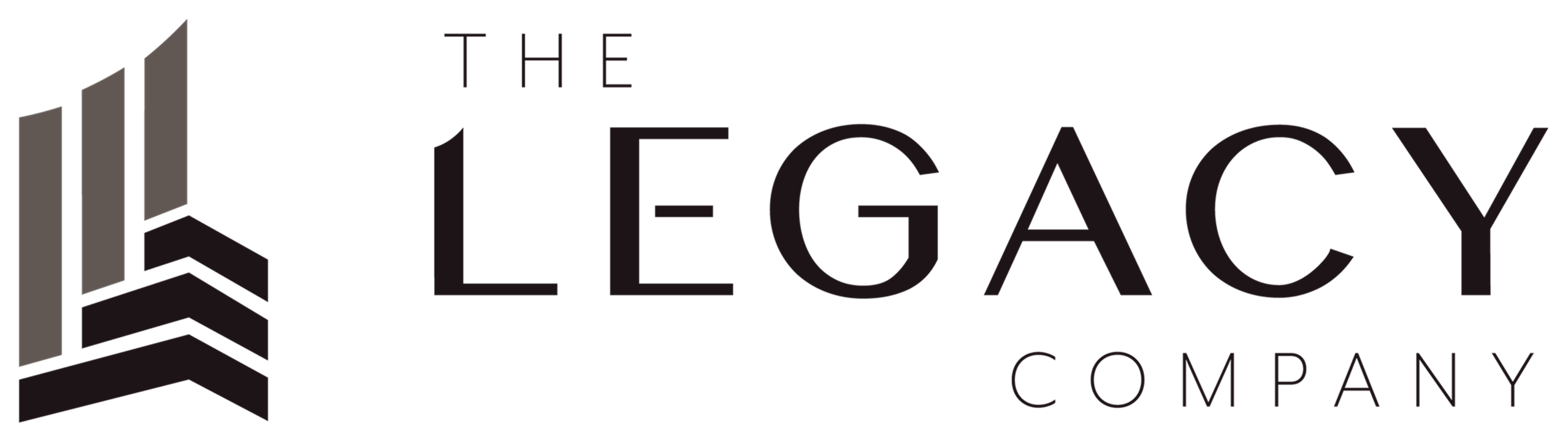 The logo for The Legacy Company.