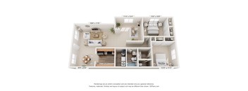2 bed 2 bath at Brackenbrook Apartments, South Carolina, 29418