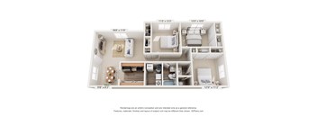 3 bed 2 bath at Brackenbrook Apartments, North Charleston, SC