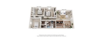 3 bed 2 bath at Sawbranch Apartments, Summerville, SC