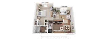 1 bed 1 bath at Sawbranch Apartments, South Carolina, 29485