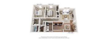 2 bed 1 bath at Sawbranch Apartments, Summerville, SC, 29485