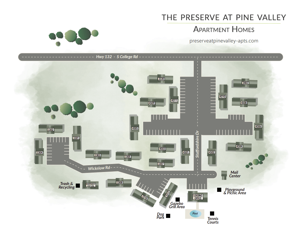 map at The Preserve at Pine Valley Apartments, Wilmington, NC 28412