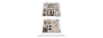 3 bed 1.5 bath B at Woodlocke Apartments, South Carolina