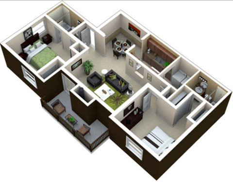 2 BED 2 BATH at North Bluff Apartments, South Carolina, 29406