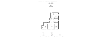 A floor plan for Unit 14, a two bedroom apartment, shows the layout of the rooms.