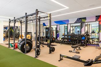 Modern Fitness Center at The Vale at the Parks, Washington District of Columbia  
