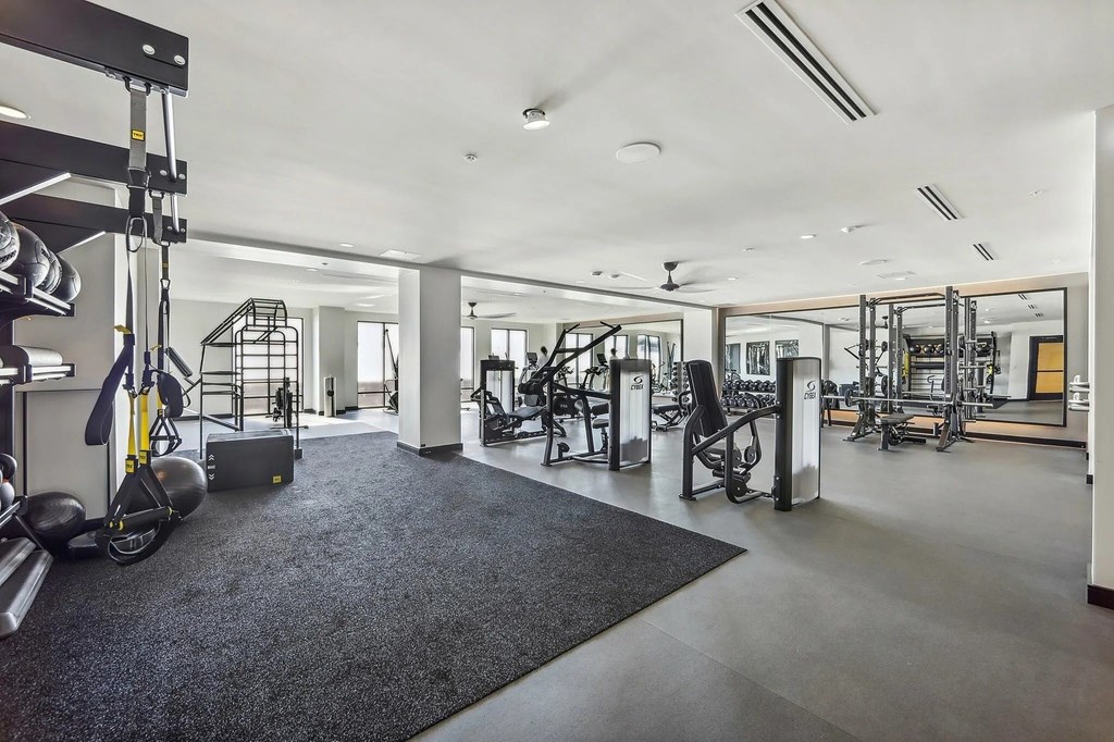 Gym at Bayview Apartments, Emeryville, 94608