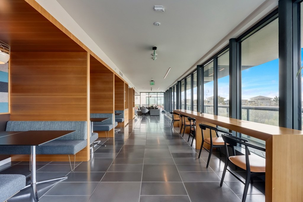 Social Nooks at Channel House, Oakland California