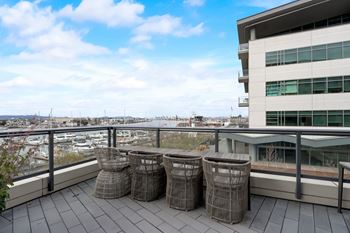 Rooftop Decks at Channel House, Oakland, California