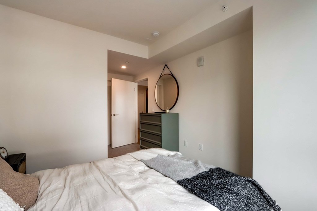 Comfortable Bedroom at Channel House, California, 94607