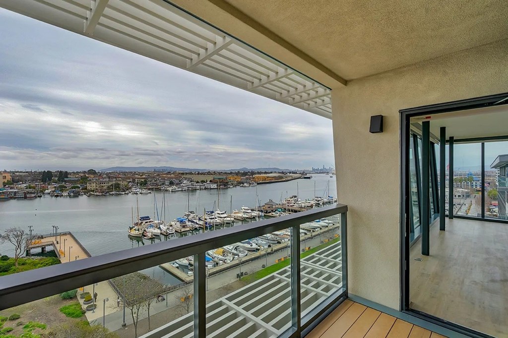 View From Balcony at Channel House, California, 94607