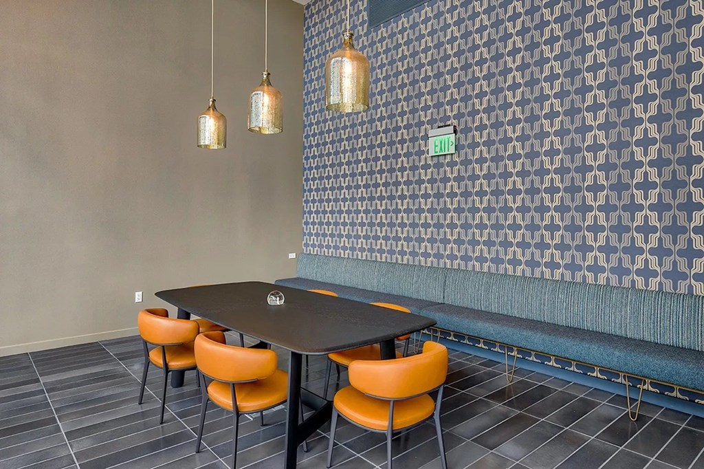 Dining Area at Channel House, Oakland, CA, 94607