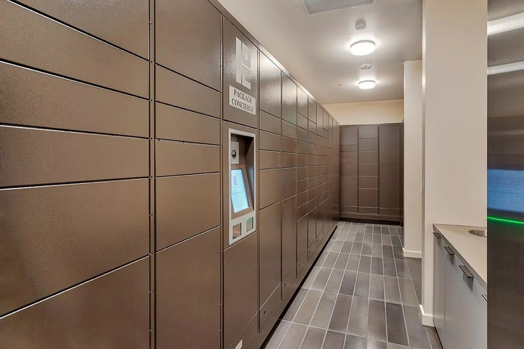 Package Locker at Channel House, Oakland, CA, 94607