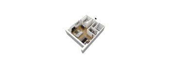 S1C floorplan at Monticello at Southern Towers, Alexandria, Virginia, 22311