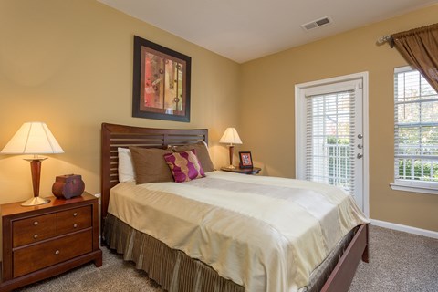 Bedroom with a large bed at Park Place at Van Dorn Apartments, Alexandria, VA, 22310