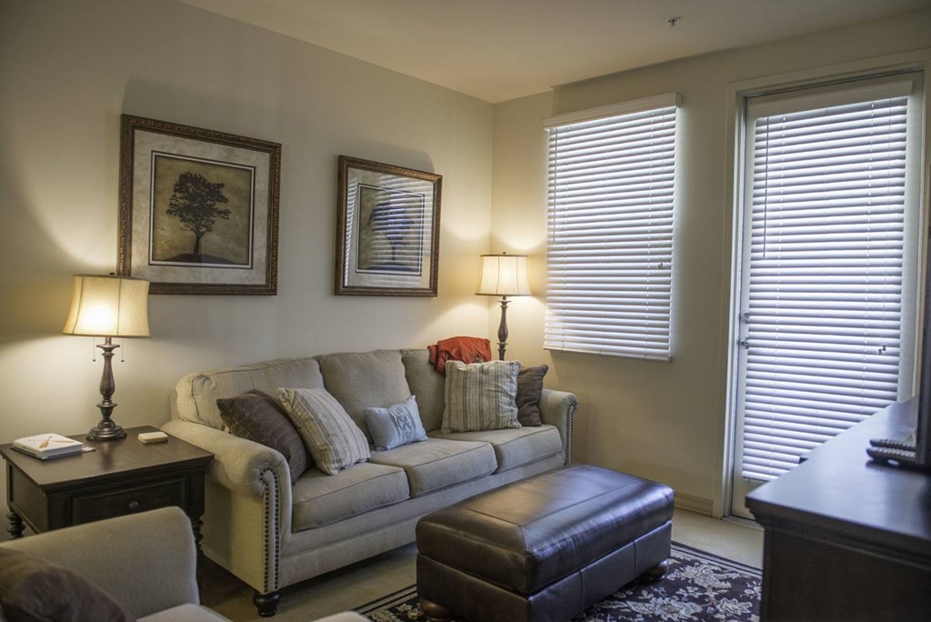 Living room at Parkview Living Apartments, Los Angeles, 90026