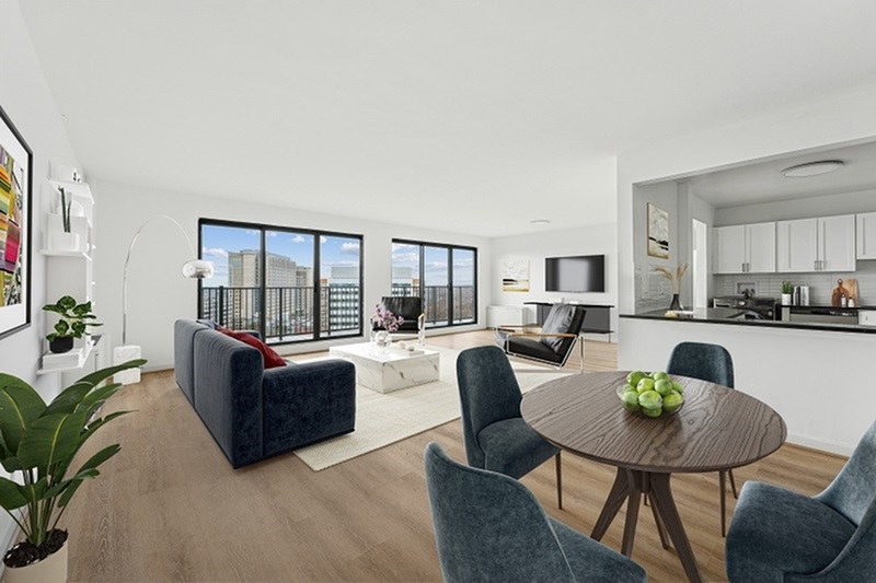 Dining And Kitchen View at Sherwood at Southern Towers, Alexandria, 22311