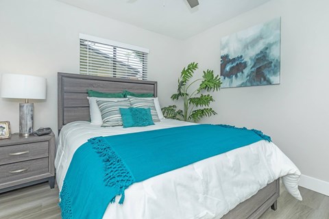 Comfortable Bedroom at Solara, Phoenix, AZ 85033